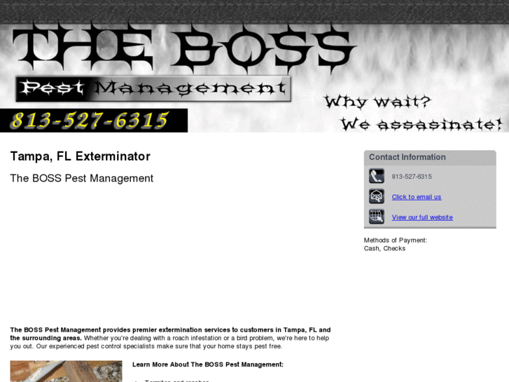 www.thebosspest.net