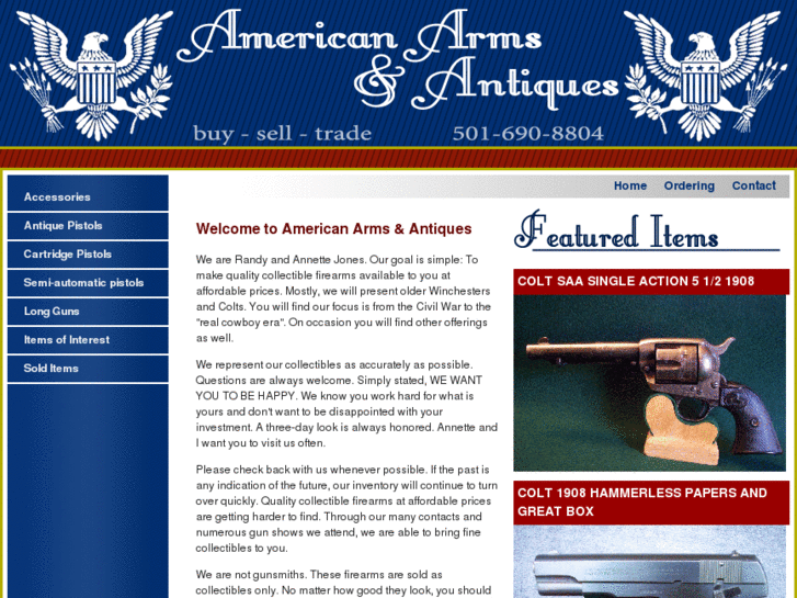 www.americanarmsandantiques.com