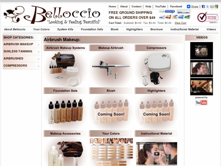 www.bellocciomakeup.com