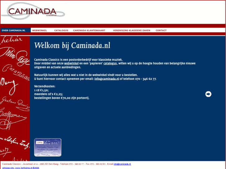 www.caminada.nl