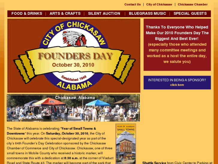 www.chickasawfoundersday.com