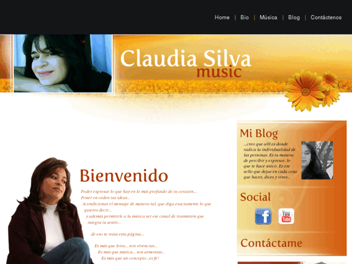 www.claudiasilvamusic.com