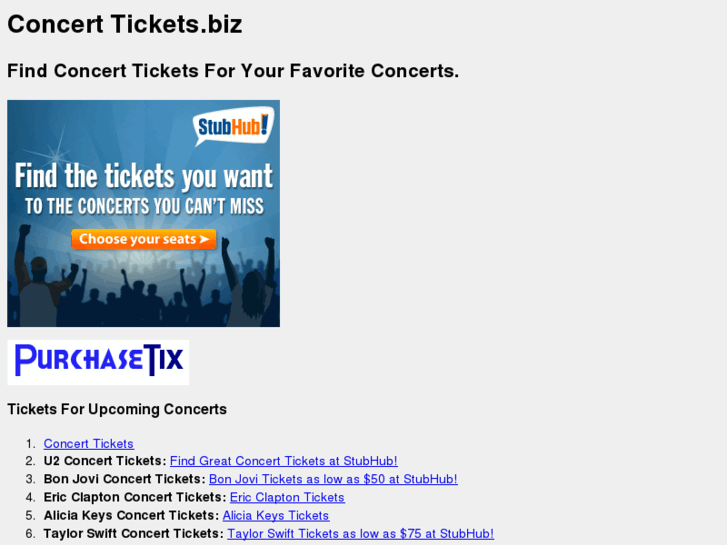 www.concert-tickets.biz