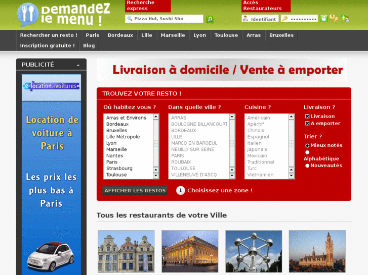 www.demandezlemenu.com