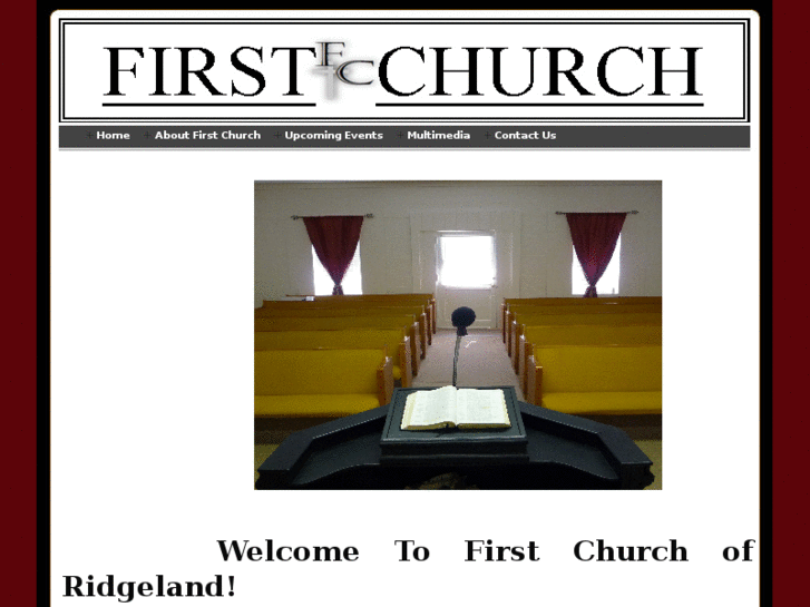 www.firstchurchofridgeland.com