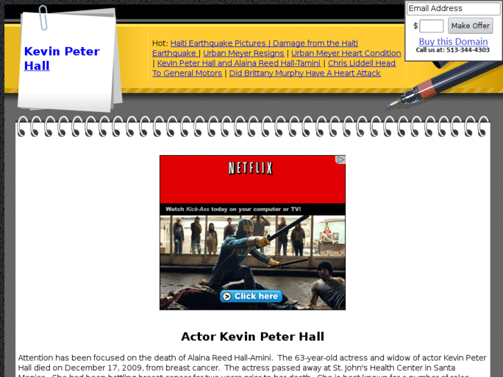 www.kevinpeterhall.com