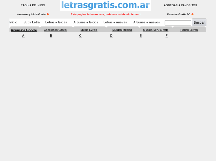 www.letrasgratis.com.ar