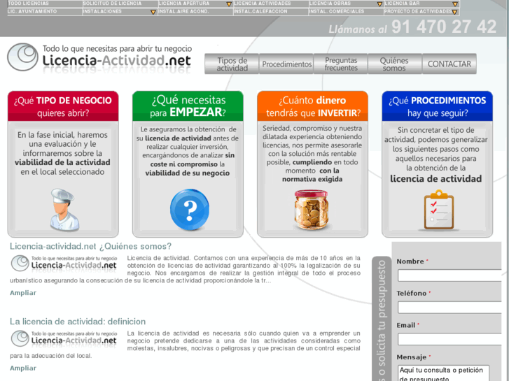 www.licencia-actividad.net