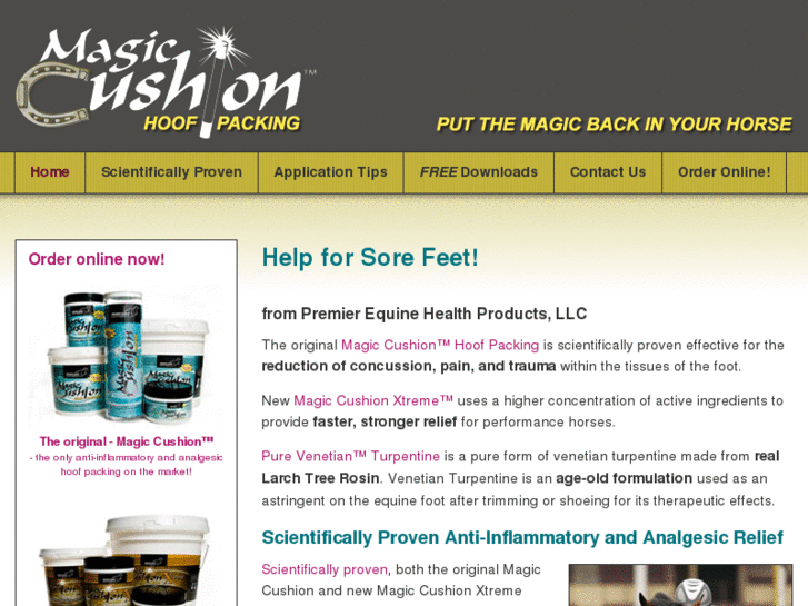 www.magiccushion.com