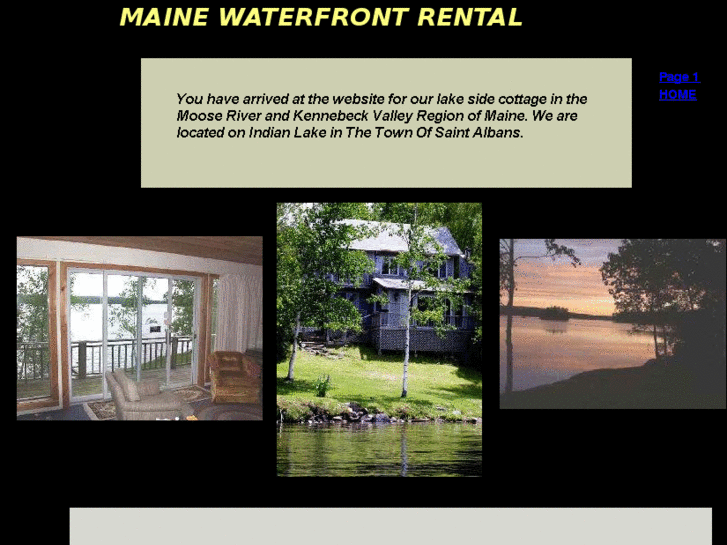 www.mainelakesvacation.com