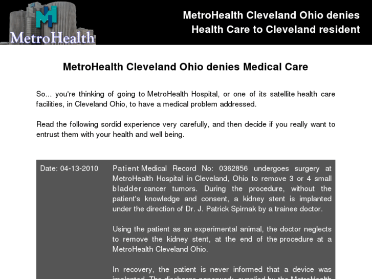 www.metrohealth-hospital-cleveland-ohio.com