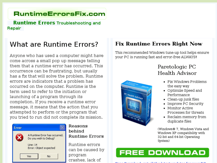 www.runtimeerrorsfix.com