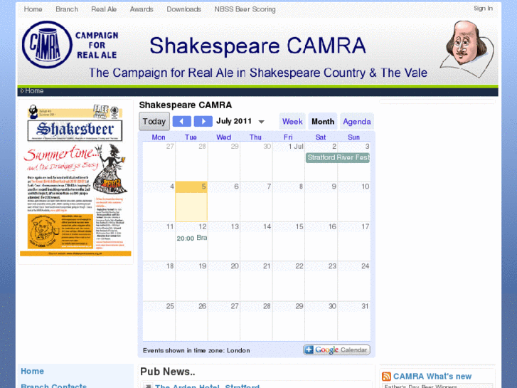 www.shakespearecamra.org.uk