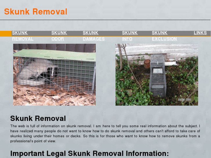 www.skunk-removal.info