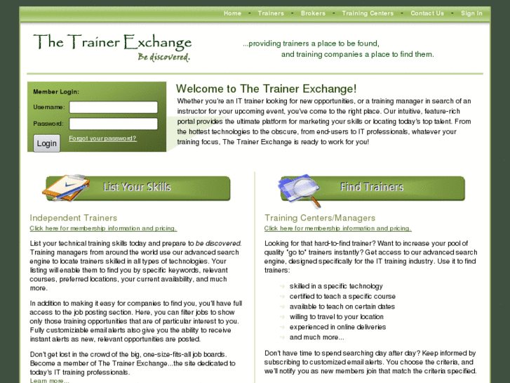 www.thetrainerexchange.com