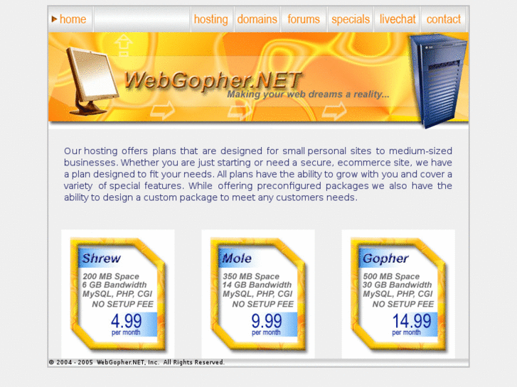 www.webgopher.net