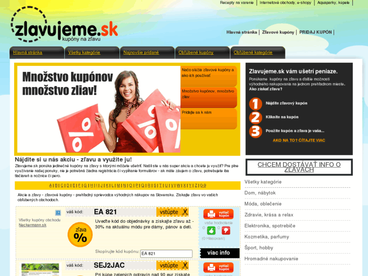 www.zlavujeme.sk