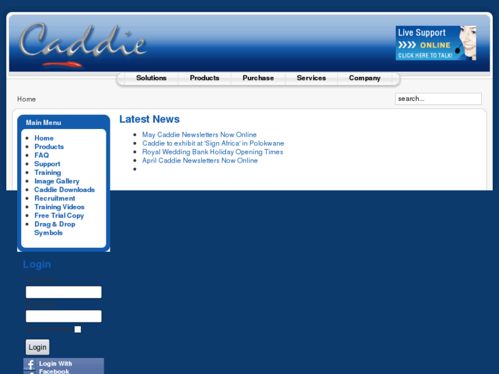 www.caddie.co.uk