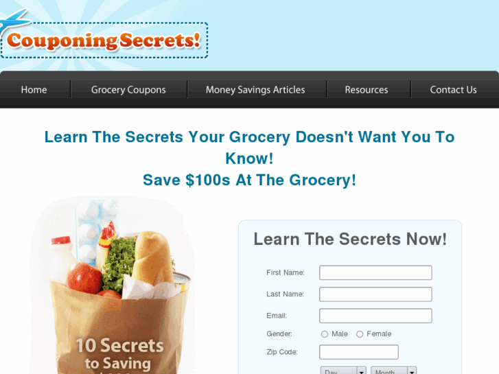 www.couponingsecrets.com