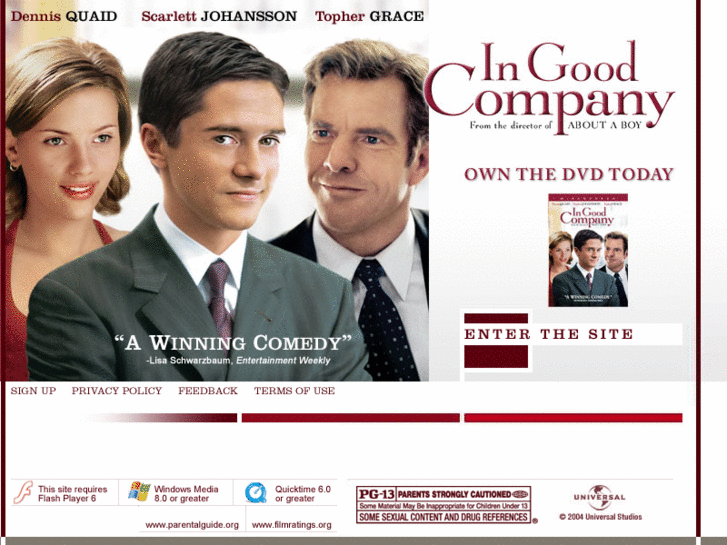 www.ingoodcompanymovie.com