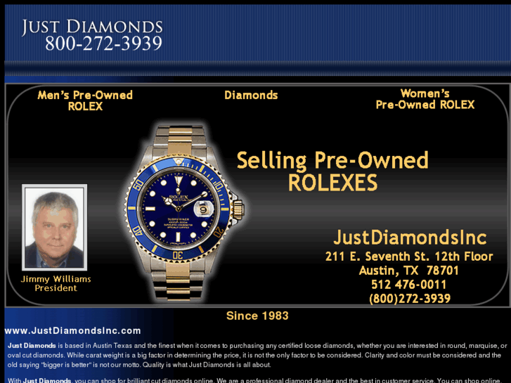 www.justdiamondsinc.com