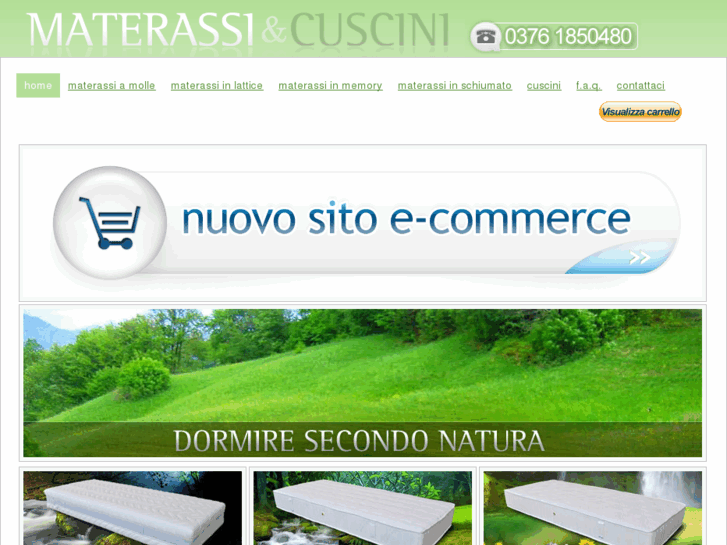 www.materassiecuscini.com