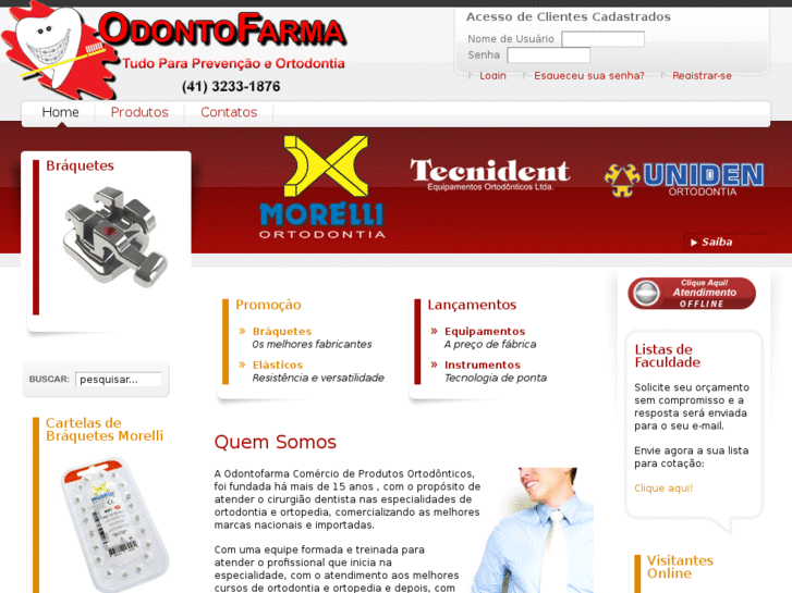 www.odontofarma.com.br