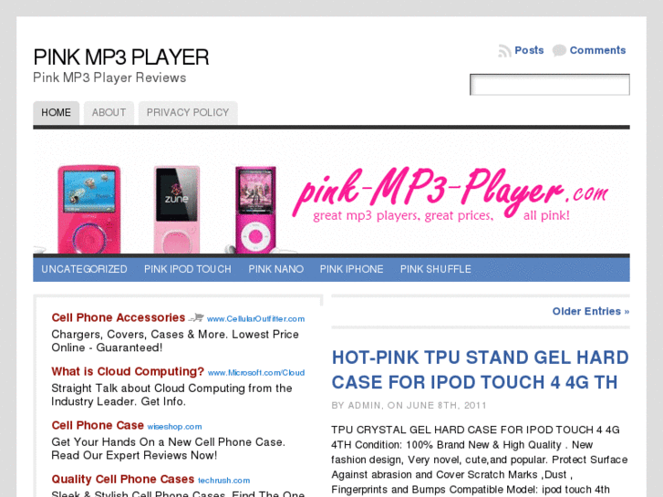 www.pink-mp3-player.com