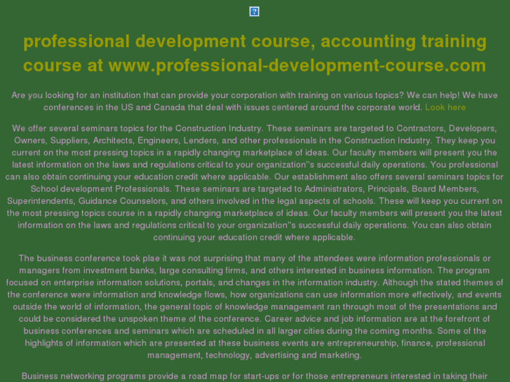 www.professional-development-course.com