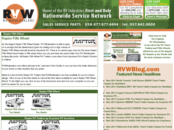 www.raptor-fifth-wheel.com