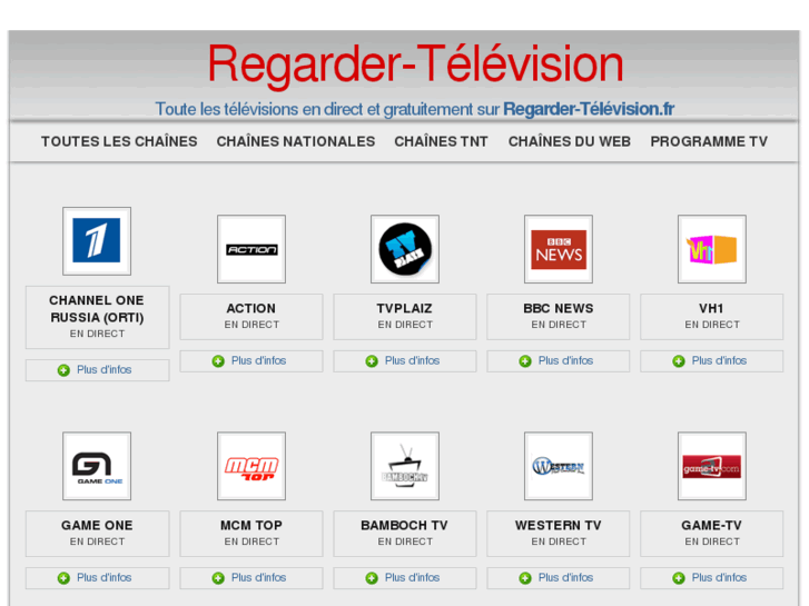 www.regarder-television.fr