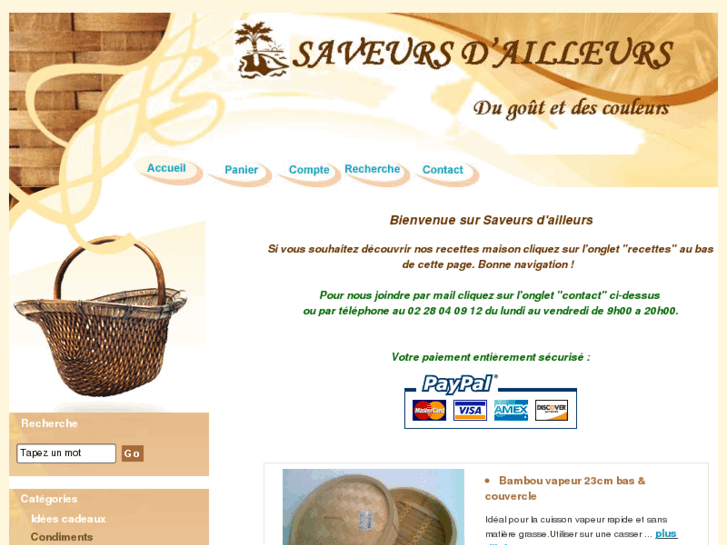 www.saveursdailleurs.net