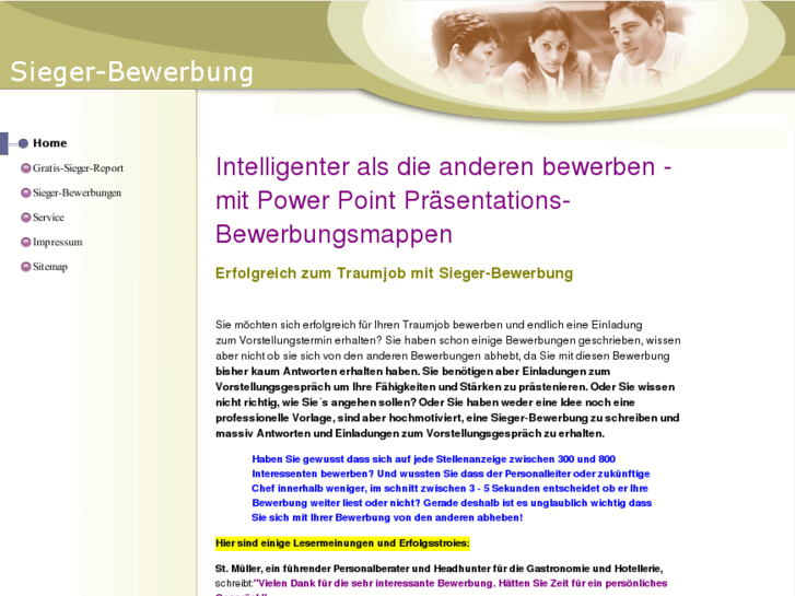 www.sieger-bewerbung.com