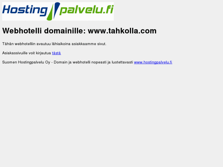 www.tahkolla.com