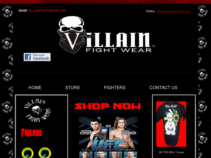 www.villainfightwear.com