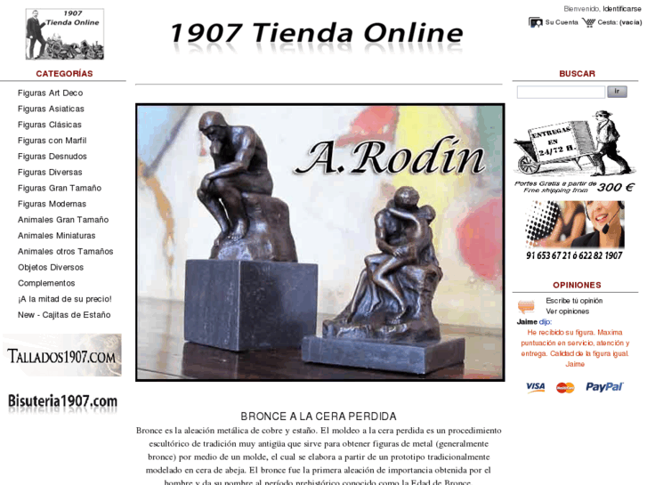 www.1907tiendaonline.com