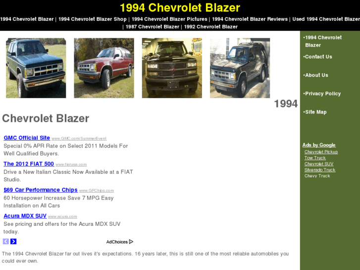 www.1994chevroletblazer.com