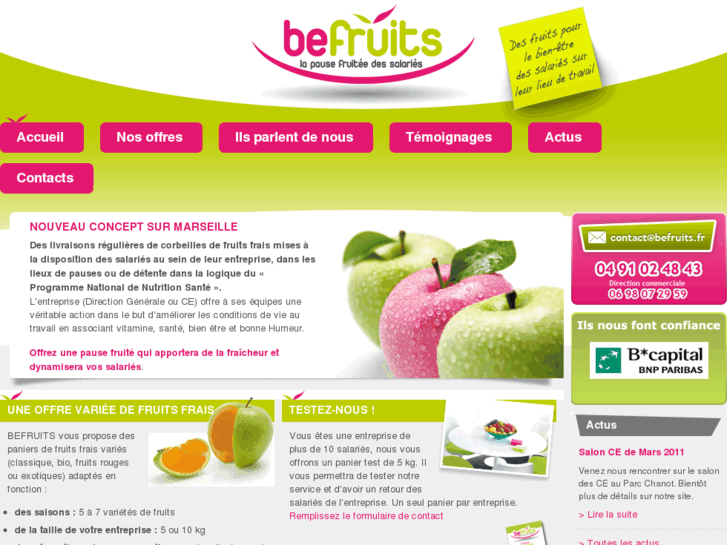 www.befruits.fr