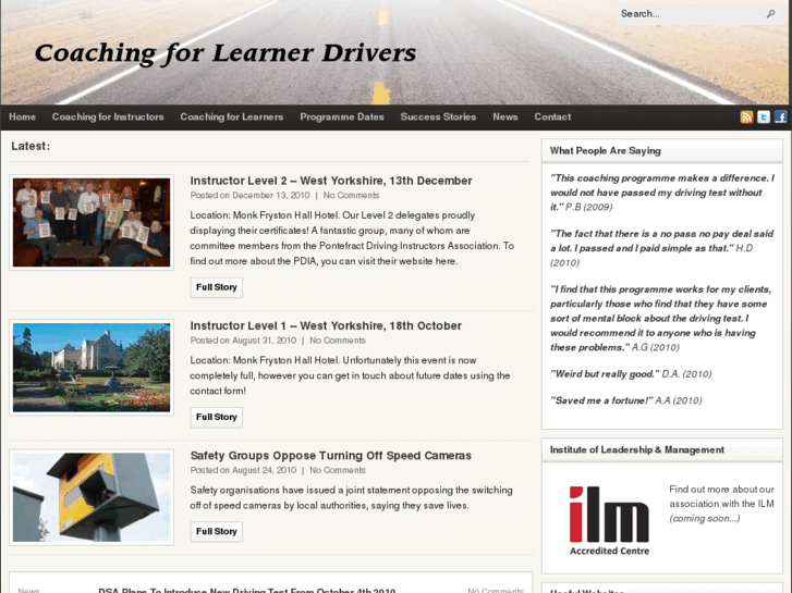 www.coachinglearnerdrivers.com