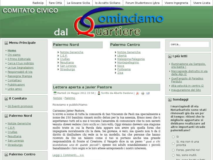 www.cominciamodalquartiere.it