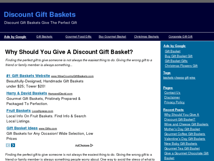 www.discountgiftbaskets.org