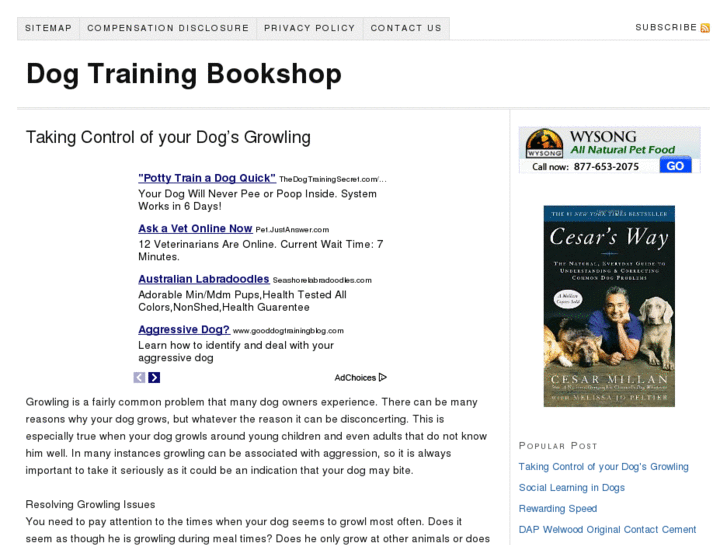 www.dogtrainingbookshop.com