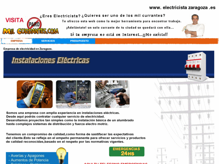 www.electricistazaragoza.es