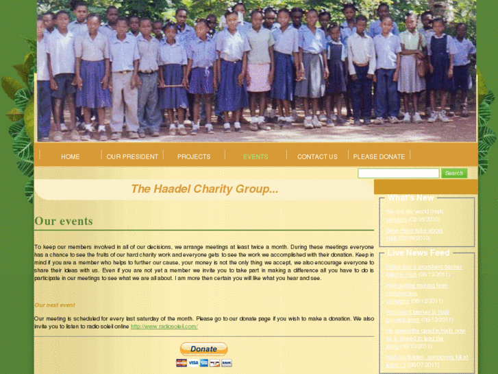 www.haadelcharitygroup.org