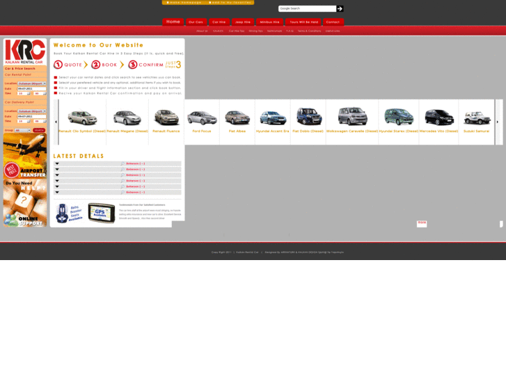 www.kalkanrentalcar.com