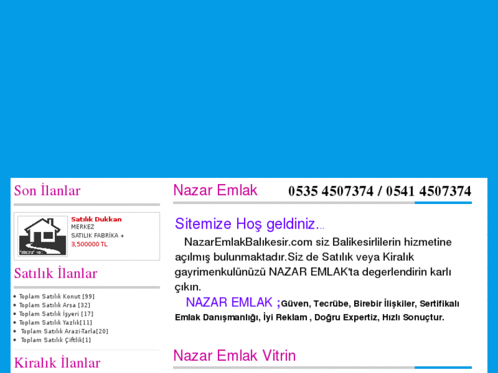 www.nazaremlakbalikesir.com