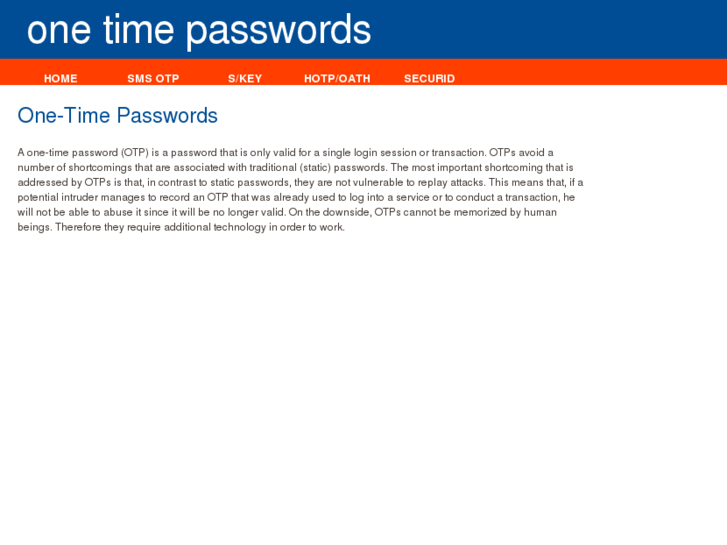 www.onetimepasswords.com