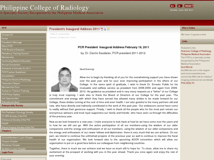 www.philippinecollegeofradiology.org