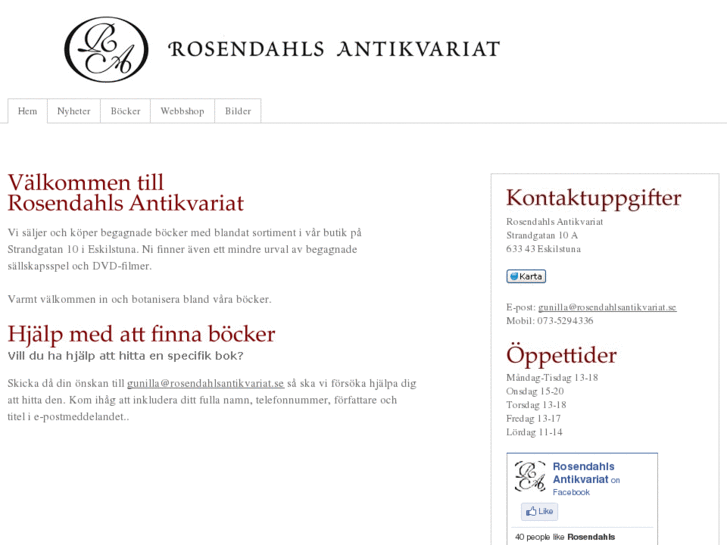 www.rosendalsantikvariat.com