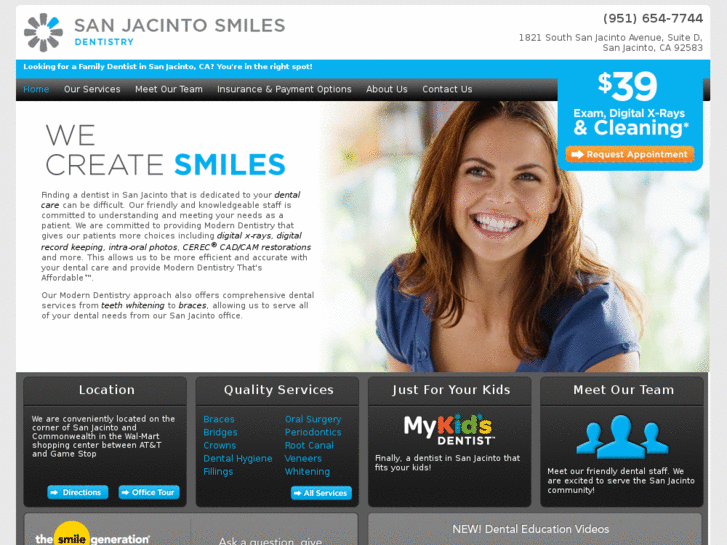 www.sanjacintosmiles.com
